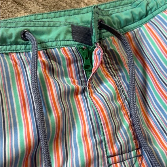 Vineyard vines men’s Striped Multicolor Men’s Swim Trunks - size small - Picture 3 of 7